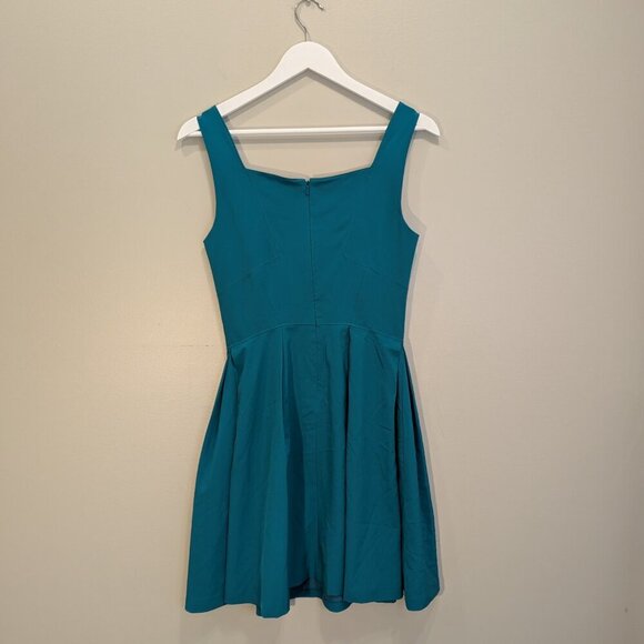 Z Spoke by Zak Posen Womens Dress Green Holiday Party Festive NYE - Size 4 - Picture 2 of 8